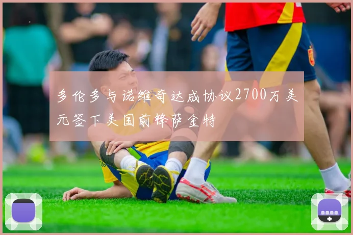 多伦多与诺维奇达成协议2700万美元签下美国前锋萨金特
